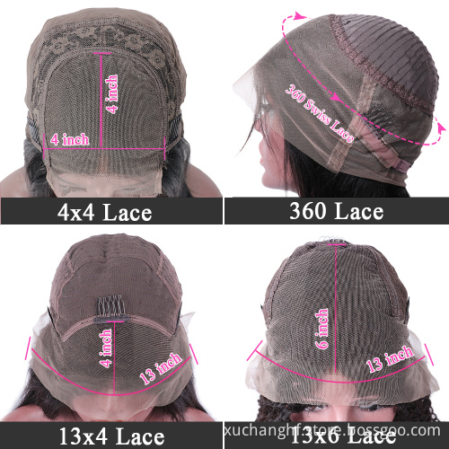 Wholesale Brazilian Lace Front Wigs Cuticle Aligned Virgin Hair Full Lace Closure Wigs Vendor Human Hair Wigs For Black Women
